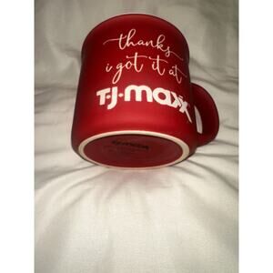 Funny TJ Maxx Mug “Thanks I Got It At TJ Maxx” Red Coffee Mug